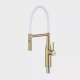 GAPPO Змішувач для кухні G4098-23 з гнучким виливом, нерж. сталь, золото