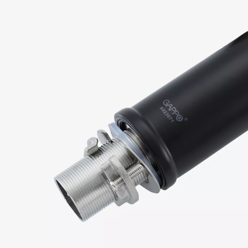 GAPPO Змішувач для кухні G4098-26 з гнучким виливом, нерж. сталь, чорний