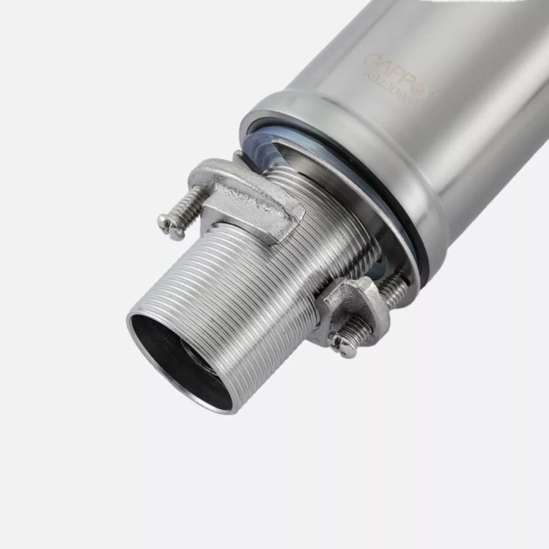 GAPPO Змішувач для кухні G4098-25 з гнучким виливом, нерж. сталь, сатин (G4098-25)