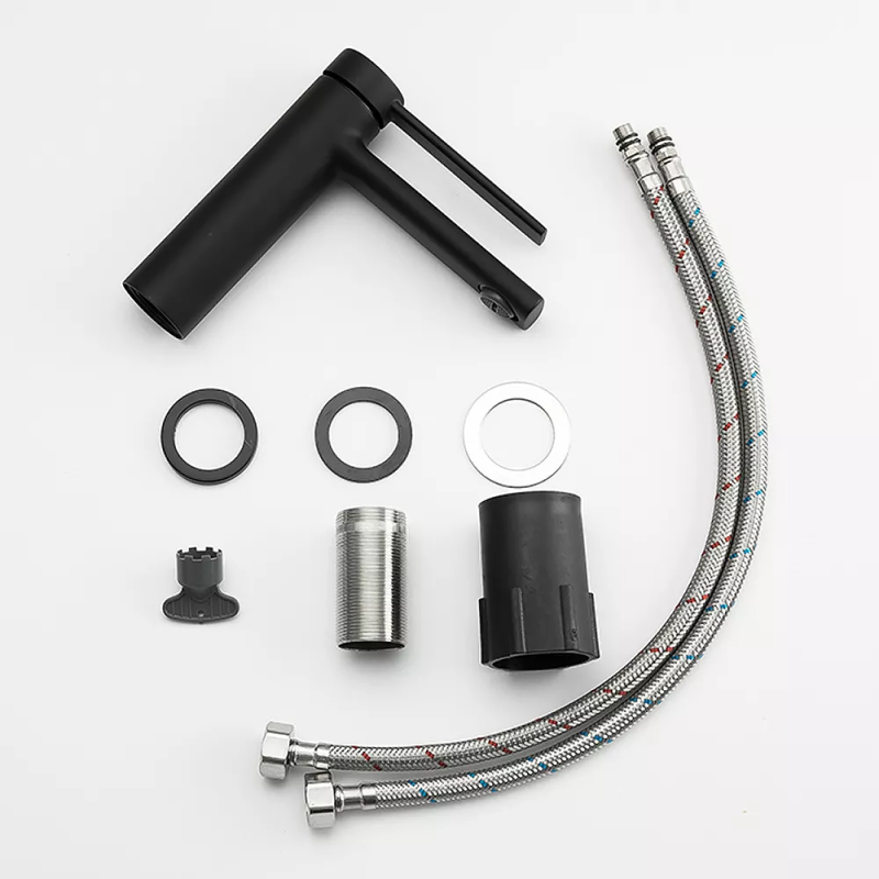 Frap Змішувач для раковини F1067-6, чорний