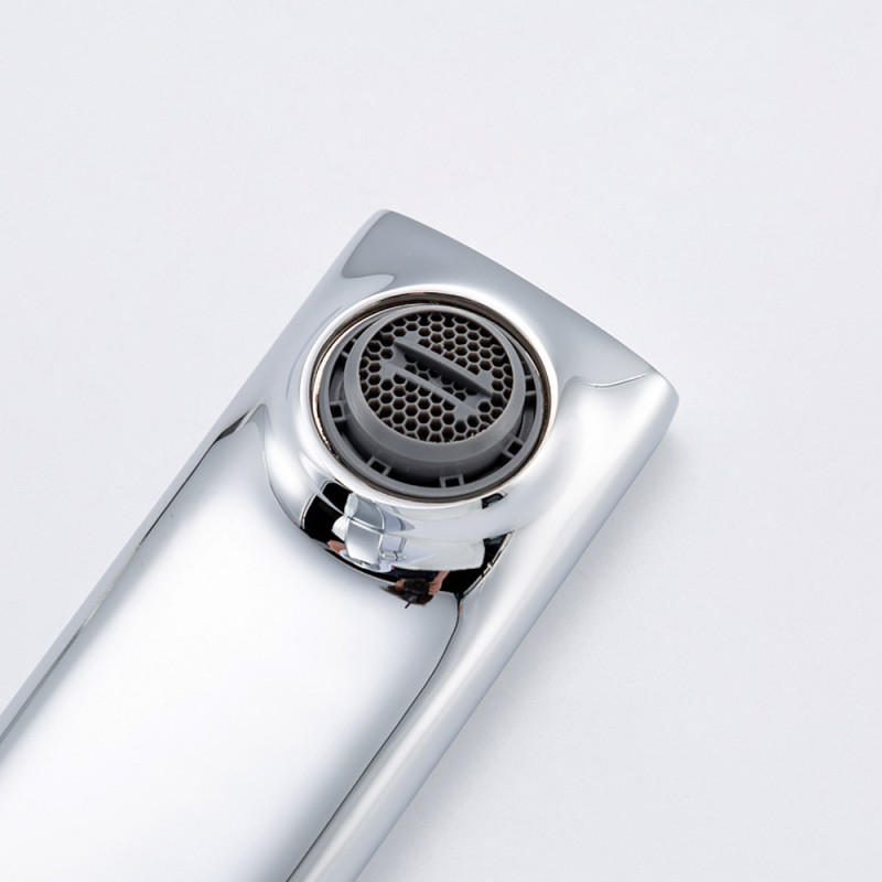 Frap Змішувач для умивальника F1088, литий вилив, латунь, хром