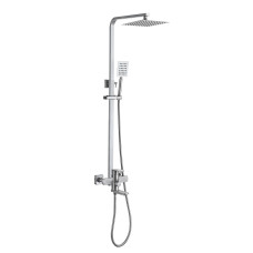 WEZER Душова система  ODA16-15, 3 функції, Ø 35, нержавіюча сталь, сатин