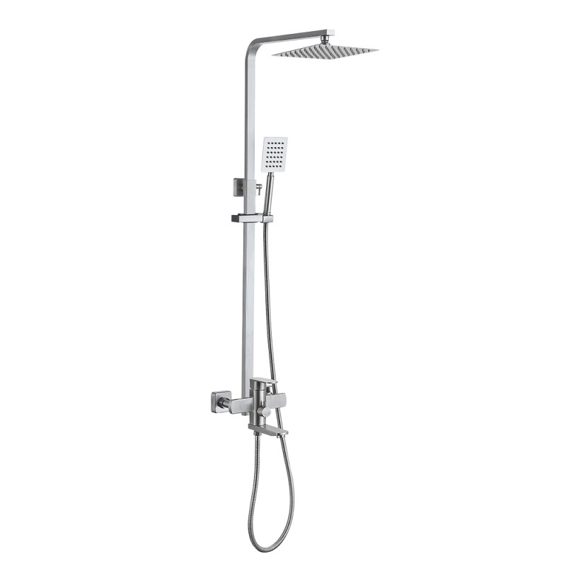WEZER Душова система  ODA16-15, 3 функції, Ø 35, нержавіюча сталь, сатин