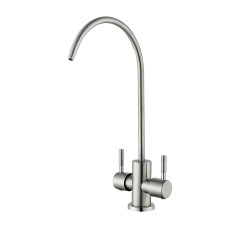 WEZER Монокран-фасетка EKO4S-13 подвійний, неіржавіюча сталь, сатин