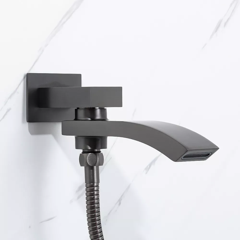 GAPPO Вбудована душова система G7107-79, 3 режими, латунь, збройова сталь