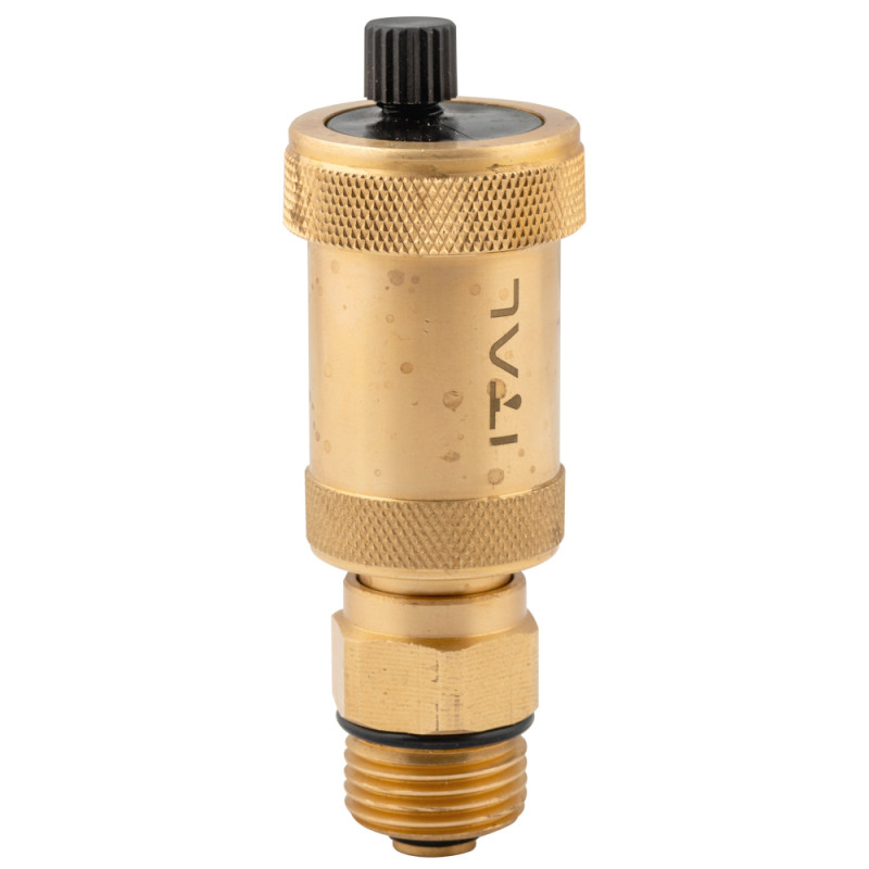 ITAL Повітровідвідник авто. прямий з клапаном 1/2" {100}