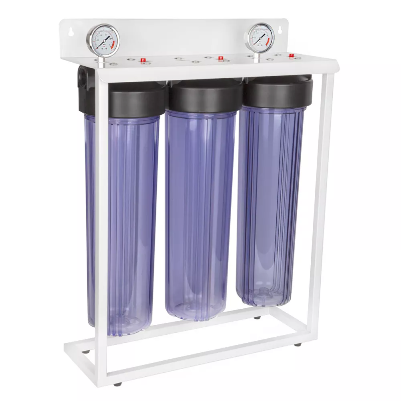 ITAL Система з трьох корпусів 3FH20BB-CL 1" для магістрального фільтра