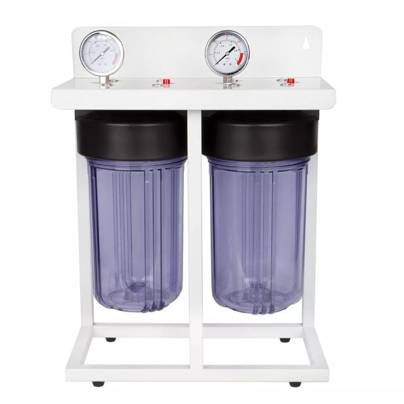 ITAL Система з двох корпусів 2FH10BB-CL 1" для магістрального фільтра