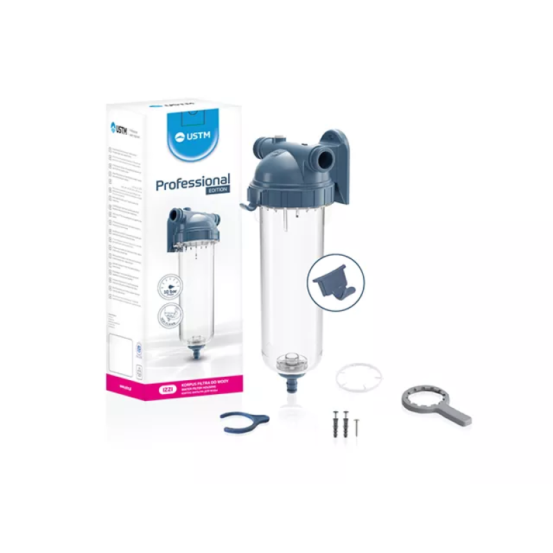 USTM Колба механічного очищення 1 WF 1 IZZI KPL зі зливом води