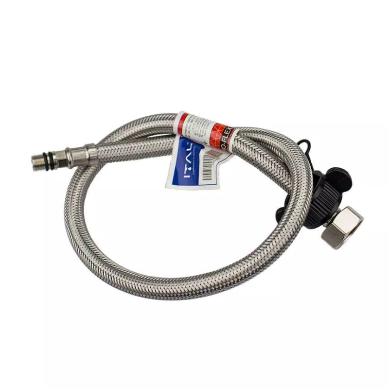 ITAL Гнучка підводка для змішувача Pro-Flex 40 см 1/2" M10x1/2" короткий