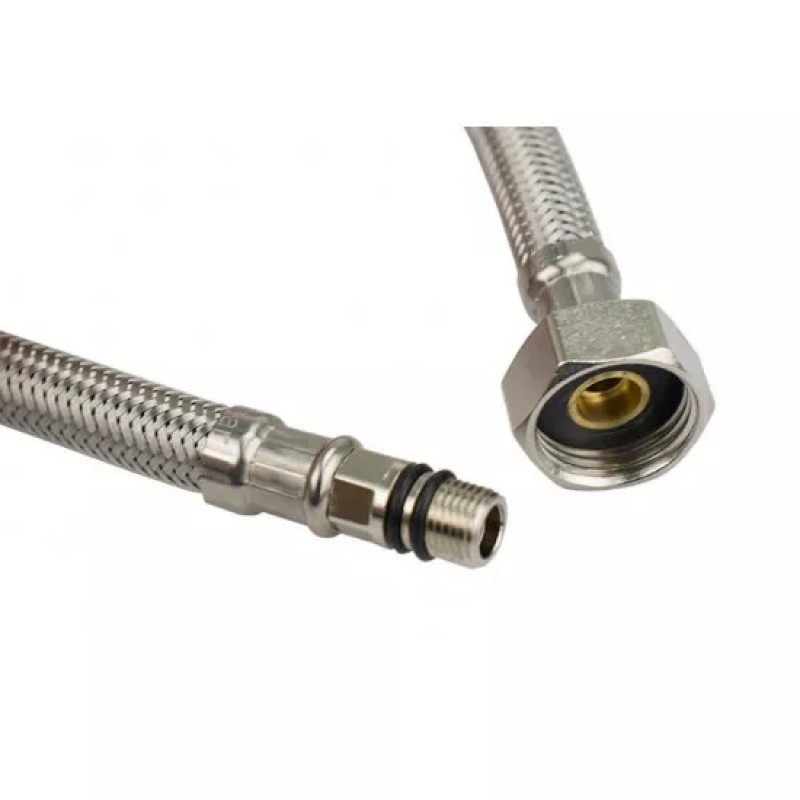 ITAL Гнучка підводка для змішувача Pro-Flex 80 см 1/2" M10x1/2" короткий