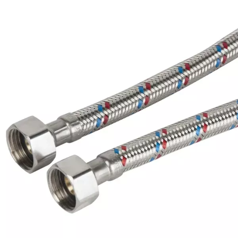 ITAL Гнучка підводка для води Standard 40 см гайка-гайка 1/2"