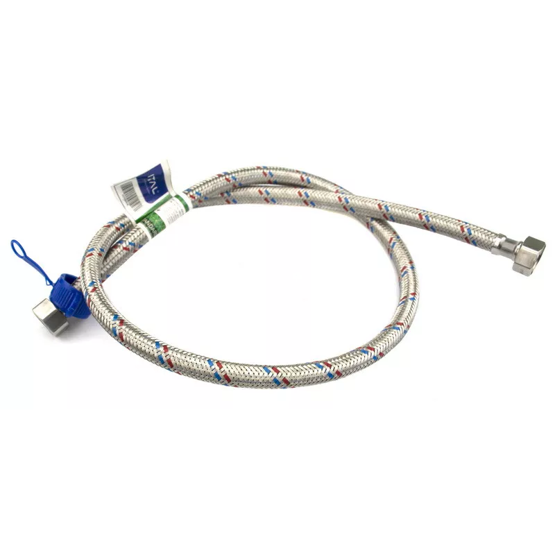 ITAL Гнучка підводка для води Standard 70 см гайка-гайка 1/2"