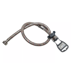 ITAL Гнучка підводка для води Ultra 80 см гайка-гайка 1/2"