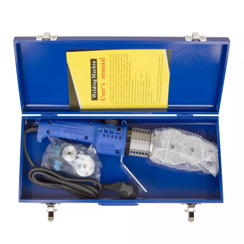 WEZER Паяльник для труб PRO810, 20-63 мм, 1000 Вт