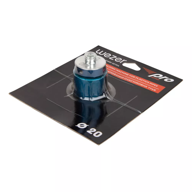 WEZER Насадка для плаского паяльника PRO Ø 20 (тефлонове покриття)