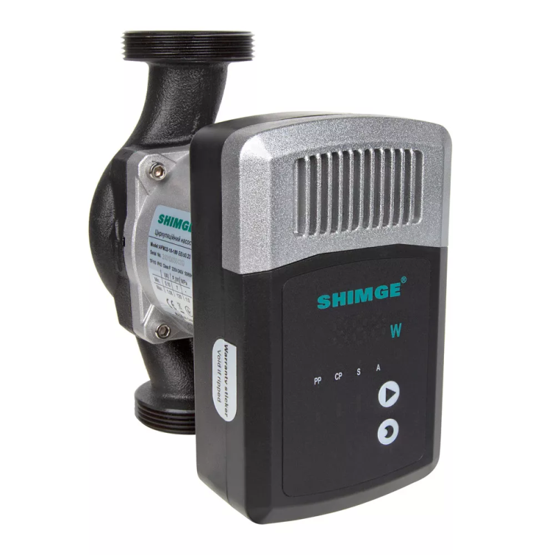 SHIMGE Циркуляційний насос APM 32-10-180 Qmax 9м³, гайка1 1/4", кабель зі штепселем