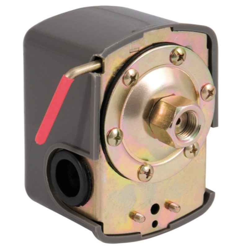 GRANDWATER Реле тиск. (сіра) 1,4-2,8 бар з захистом від сухого ходу (ричажок) Forwater