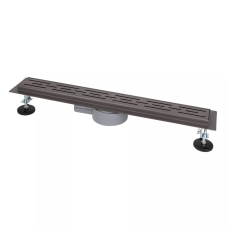 ITAL Душовий трап IT03-FT01/600G поворотний, 600 мм, нержавіюча сталь, збройова сталь