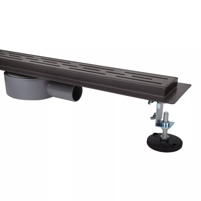 ITAL Душовий трап IT03-FT01/800G поворотний, 800 мм, нержавіюча сталь, збройова сталь