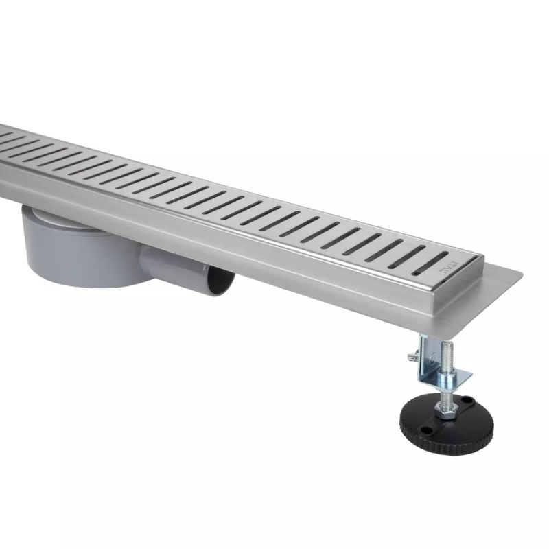 ITAL Душовий трап IT03-FT10/600, 600 мм, нержавіюча сталь, матовий сатин