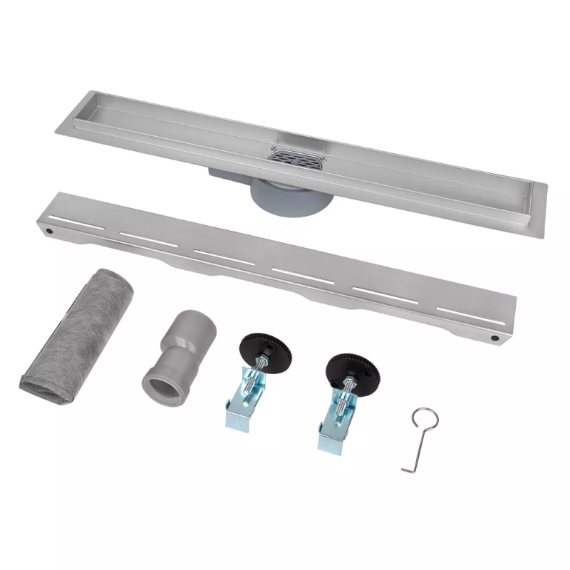 ITAL Душовий трап IT03-FT16/700, 700 мм, нержавіюча сталь, матовий сатин