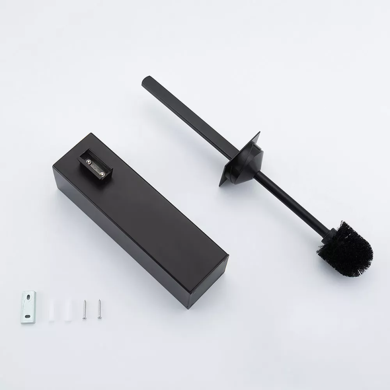 GAPPO Йорж настінний G904-6 прихованого монтажу, чорний