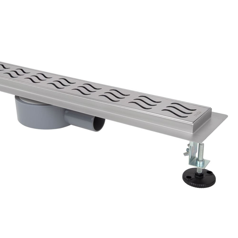 ITAL Душовий трап IT03-FT11/600, сифон поворот. 360, 600 мм, нержавіюча сталь