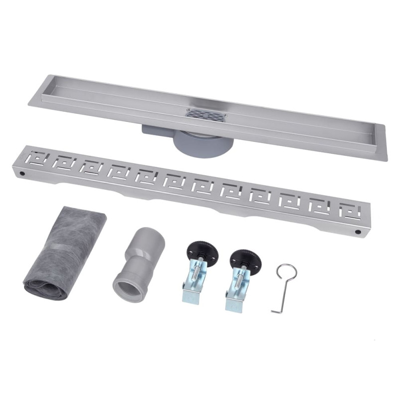 ITAL Душовий трап IT03-FT19/700, сифон поворот. 360, 700 мм, нержавіюча сталь