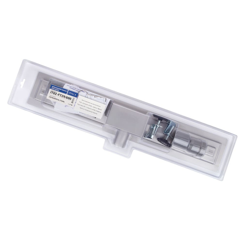 ITAL Душовий трап IT02-FT29/700 під плитку, 700 мм, нержавіюча сталь