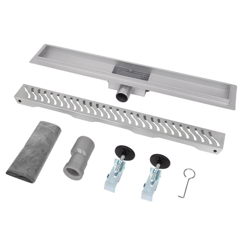 ITAL Душовий трап IT02-FT09/700, 700 мм, нержавіюча сталь