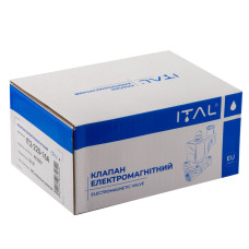 ITAL Клапан електромагнітний 3/4" IT2-220-20A, нормально-закритий (NC), 2W200-20 AC 220V