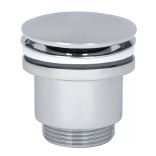 WEZER Донний клапан WHR-102, автомат, Ø63мм, 1 1/4", хром