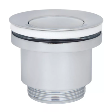 WEZER Донний клапан WHR 103, автомат, Ø63мм, 1 1/4", хром