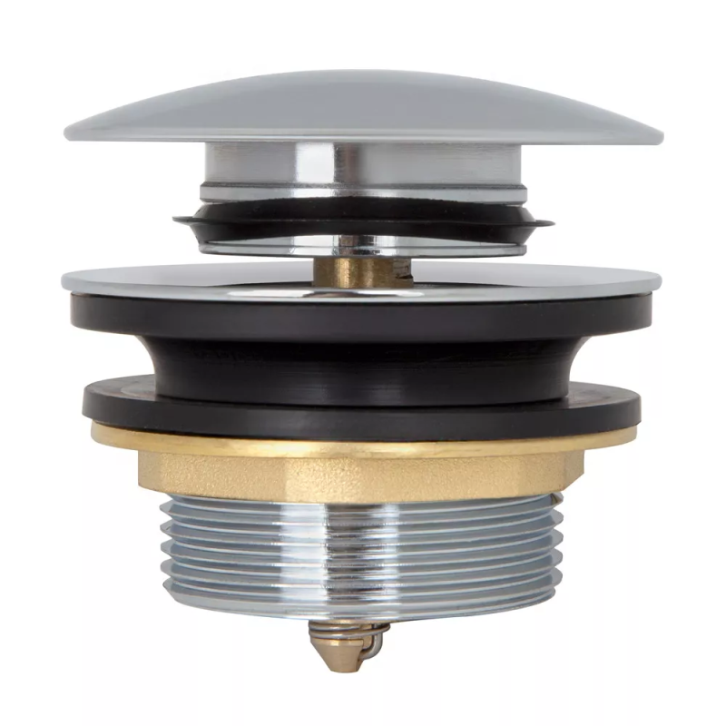 ITAL Донний клапан  HF1056, автомат,Ø70мм, 1 1/2", латунь, хром