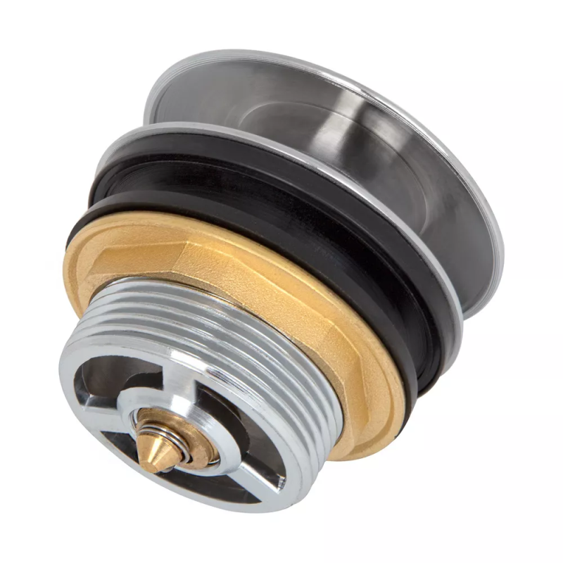 ITAL Донний клапан  HF1056, автомат,Ø70мм, 1 1/2", латунь, хром