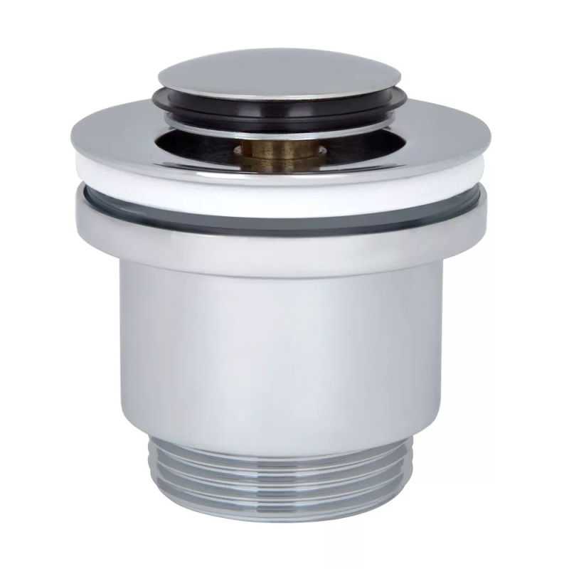 ITAL Донний клапан  HF1082, автомат, Ø63мм, 1 1/4", латунь, хром