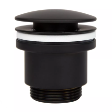 ITAL Донний клапан  HF1083-BPM, автомат, Ø63мм, 1 1/4", латунь, чорний