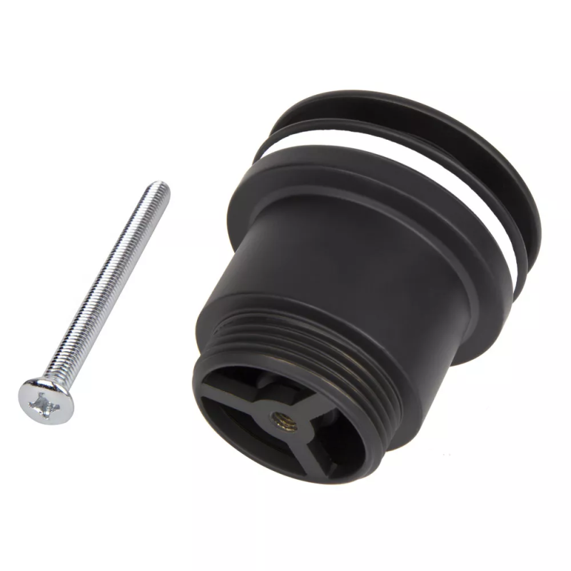 ITAL Донний клапан  HF1083-BPM, автомат, Ø63мм, 1 1/4", латунь, чорний