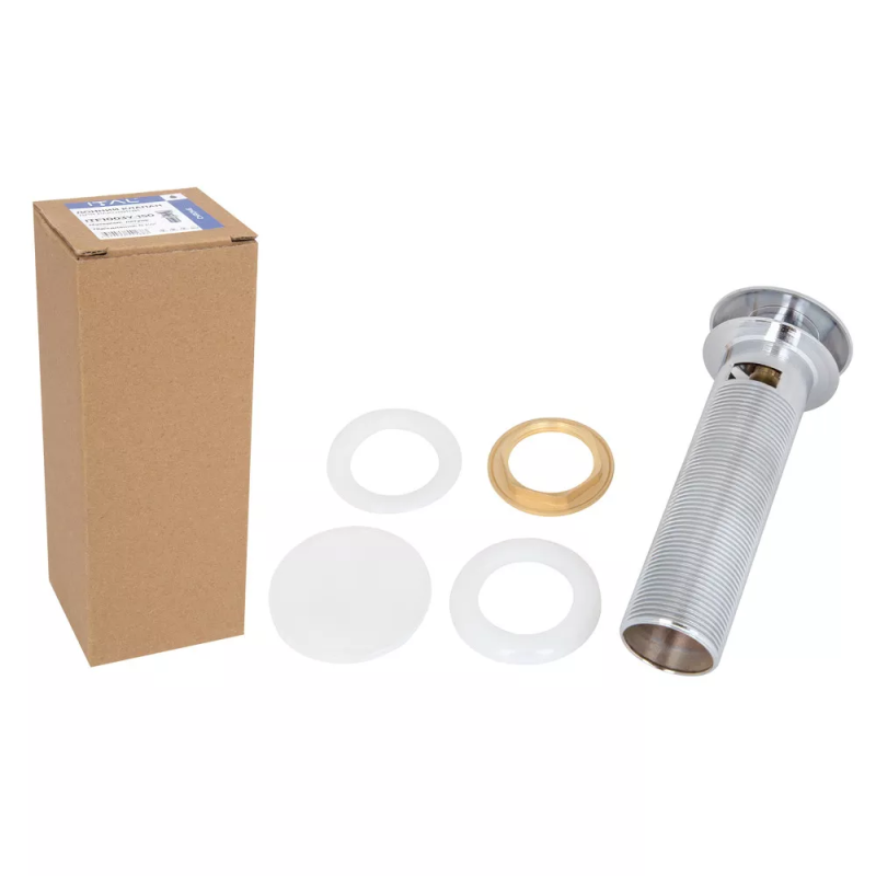 ITAL Донний клапан  HF1003-Y150, автомат, з переливом, Ø62мм, 1 1/4", латунь, хром