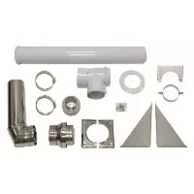 VAILLANT Комплект для горизонтального проходу крізь стіну 80/125 (0020042748)