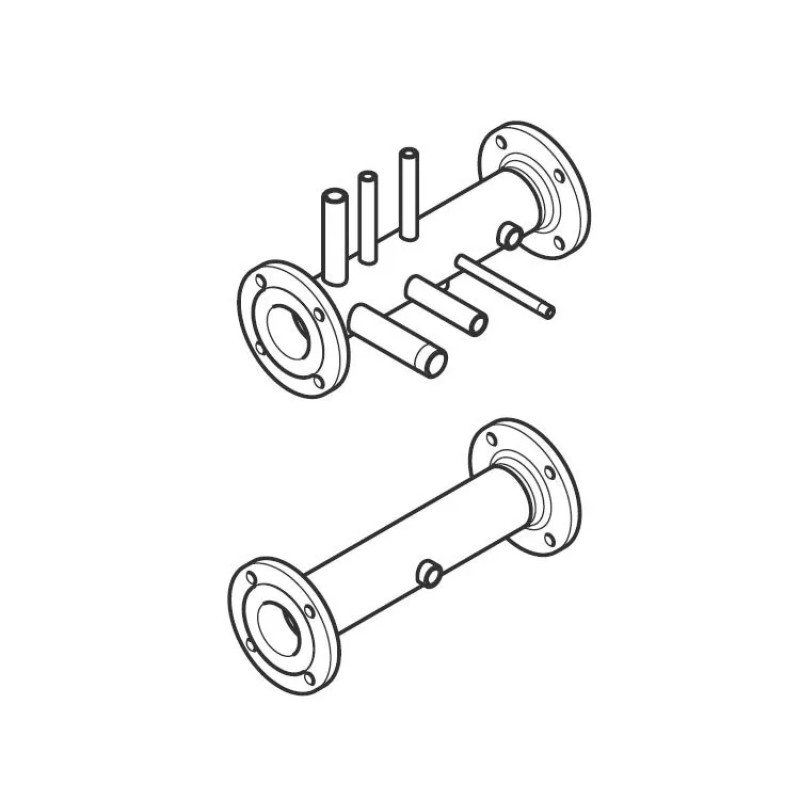 VAILLANT Труба, роз'єм (гідравлічного блоку) ISPESL Ду100 (0020151833)