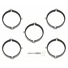 VAILLANT Комплект хомутів зі шпильками та дюбелями (5 шт.) на концентричну трубу Ду160 (0020106381)