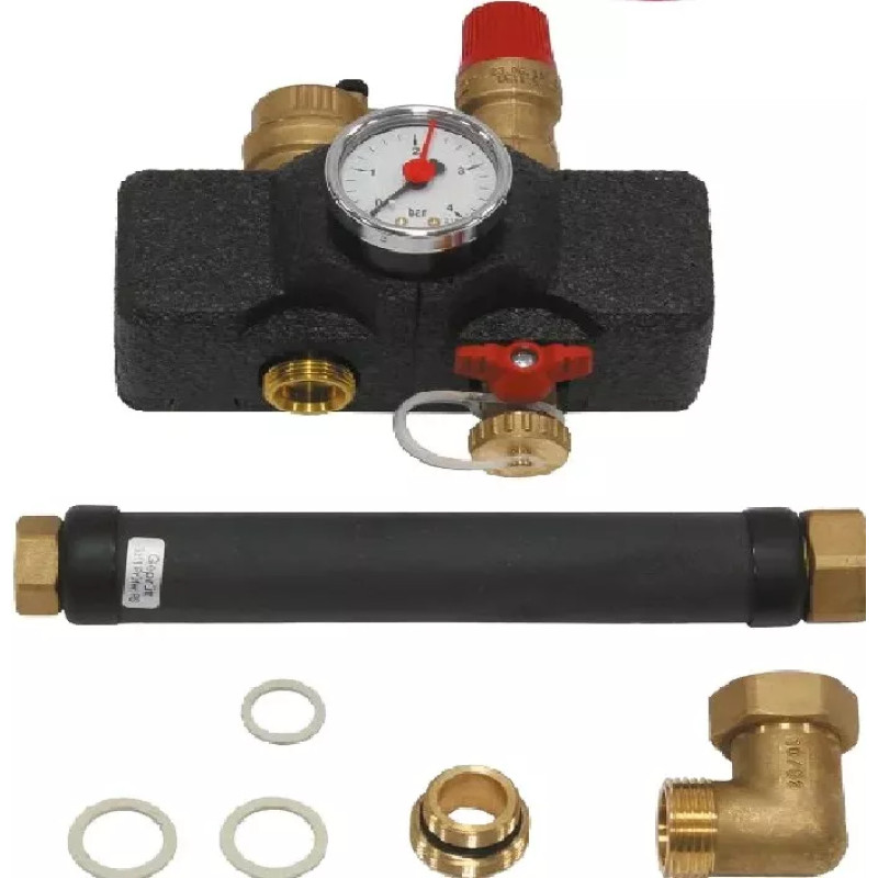 Vaillant Група безпеки котла 80кВт 3бар 1" в ізоляції (0020060828)