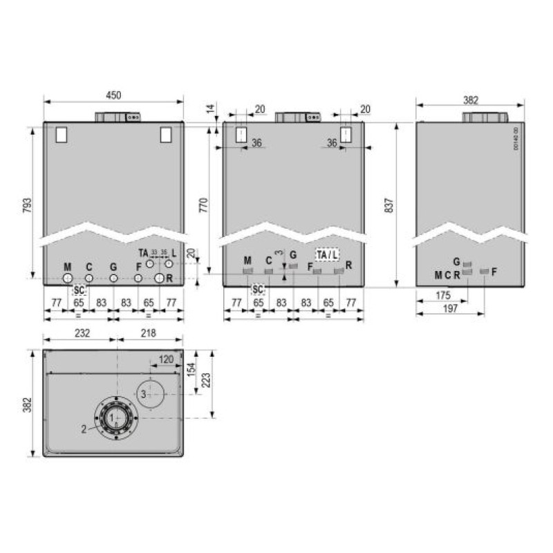 Italtherm Конденсационный двухконтурный газовый котёл TIME 27 K (301001104)