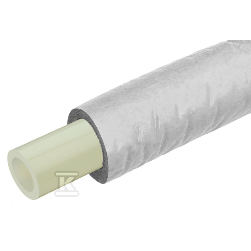 KAN-therm Труба PE-XC з захистом EVOH UltraLine в сірій ізоляції 6 мм - 20x2.8 (2529195008)