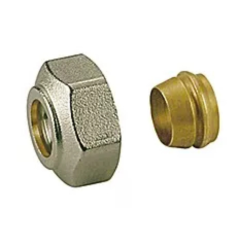 Giacomini Перехідник для мідної труби євроконус, розмір 3/4 "E x15 (R178EX104)