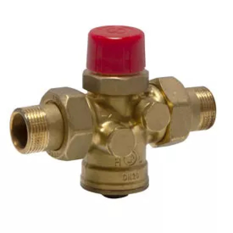 Giacomini Клапан балансувальний комбінований компактний - автомат. регулятор витрати з підключ. керуючиого СП. 1/2" (R206AY103)