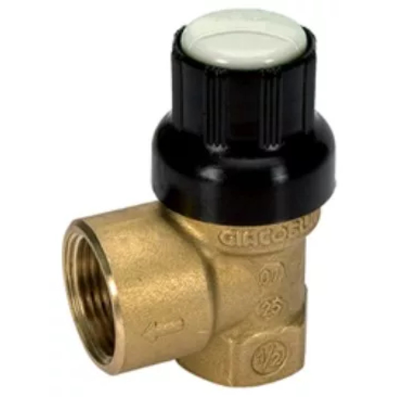Giacomini Запобіжний клапан для водопостачання, розмір 1/2 "x 3/4" - 8 бар (R140CY011)