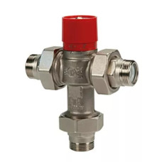 Giacomini Термостатичний змішувальний клапан з відводами, розмір 3/4 "- Kv 1,8 (R156X024)